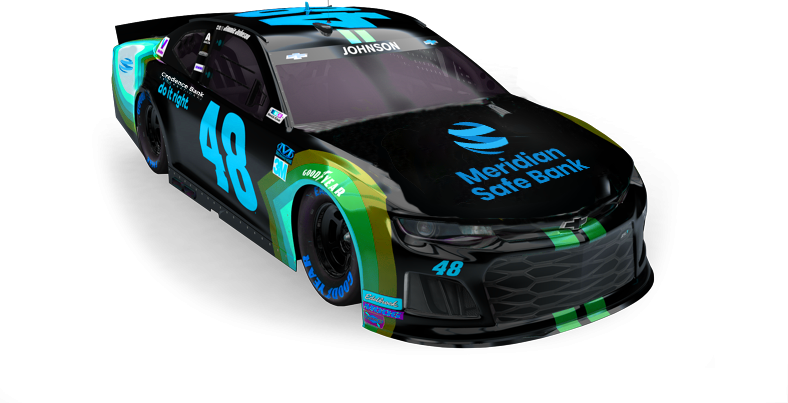 Jimmie Johnson’s #48 race car