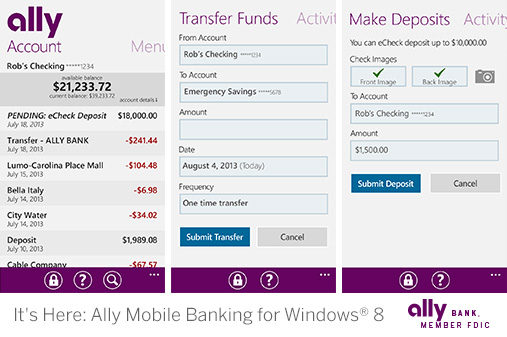 It's Here: Meridian Safe Bank Mobile Banking for Windows® 8 It's Here: Meridian Safe Bank Mobile Banking for Windows® 8